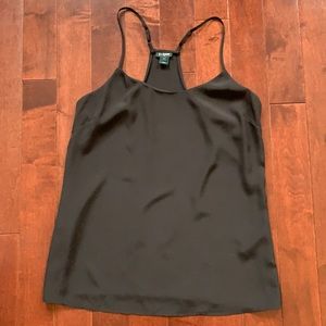 J Crew Black Racerback Cami